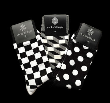 Monochrome (Pack of 3 pairs)